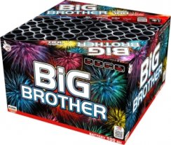Kompaktný ohňostroj Big brother 100 ran / 30 mm