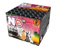 Kompaktní ohňostroj No sound Fireworks 36 ran / 20 mm Kompaktní ohňostroj No sound Fireworks 36 ran / 20 mm