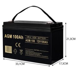 Baterie AGM 12V 100AH