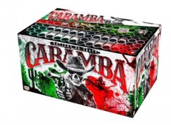 Kompaktní ohňostroj Caramba 90 ran / 16 mm Kompaktní ohňostroj Caramba 90 ran / 16 mm