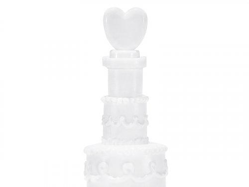 Mýdlové bubliny - bublifuk svatební dortík