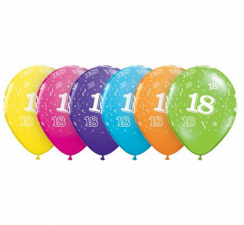 Latexové balóniky s cislom 3 pastelové farby