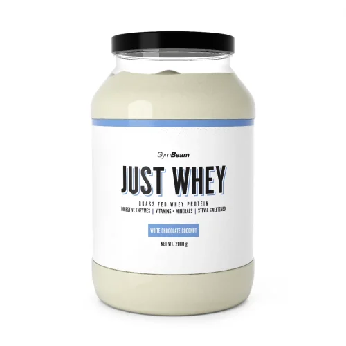Just Whey GymBeam 2000g - Příchuť: cookies&cream