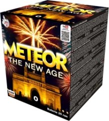 Kompaktní ohňostroj Meteor 25 ran / 30 mm