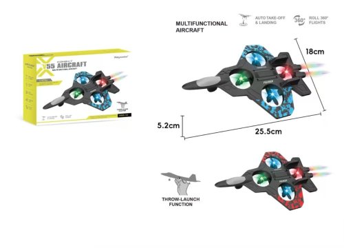 Dálkově ovladatelný dron Stíhačka V55