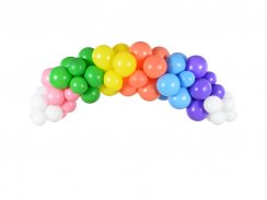 Balóniková girlanda - farby dúhy 200cm