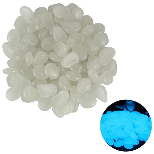 Zářící fluorescenční kameny bílé 100ks