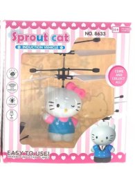 Lietajúci Hello Kitty ovládaná rukou
