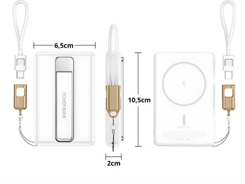 Powerbanka s rychlým bezdrátovým nabíjením 10 000 mah