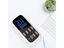 Rychlá nabíječka telefonu 8x USB