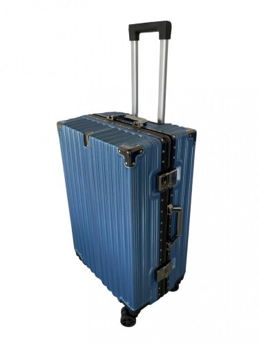 Sada luxusnej cestovnej batožiny 3ks - modrá