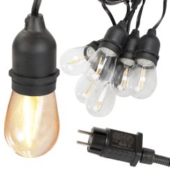 Svetelná reťaz záhradná 10 LED 10m