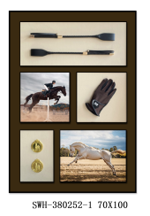 Obraz s modelem jezdeckého koně