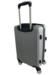 Malá cestovná strieborná príručná batožina