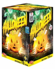 Kompaktní ohňostroj Helloween 16 ran / 25 mm