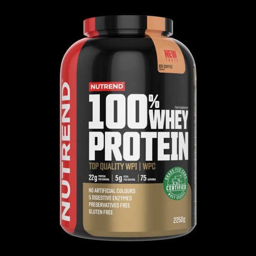 100% Whey Protein Nutrend 2250g - Příchuť: čokoláda+kakao
