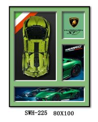 Obraz s modelom LEGO Lamborghini