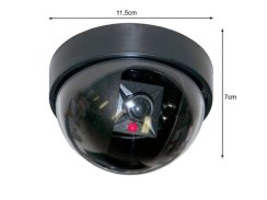 Atrapa kamery LED černá