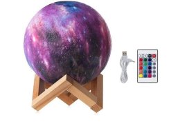 Noční lampa 16 barev Vesmír