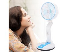 Skládací bezdrátový stolní ventilátor