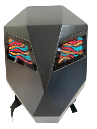 LED Digitální batoh na motorku