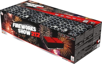 Kompaktný ohňostroj Fireworks Show 212 rán / multikalibr