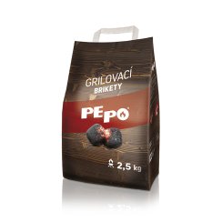PE-PO grilovací brikety 2,5 kg PE-PO grilovací brikety 2,5 kg