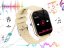 Chytré hodinky smartwatch s bluetooth - Barva: Zlatá