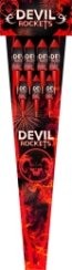 Rakety Devil 7ks
