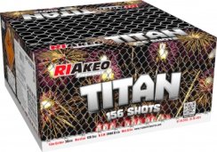 Kompaktní ohňostroj Titan 156 ran / 30mm