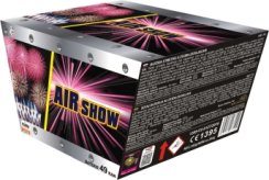 Kompaktní ohňostroj Air Show 49 ran / 20 mm