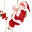 Vianočné dekorácie Santa na laně
