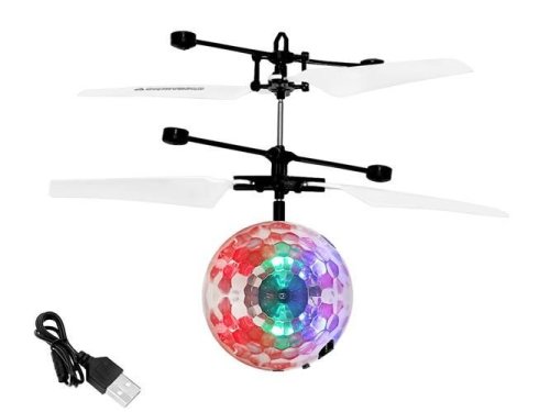 Lietajúce disco guľa ovládaná pohybom