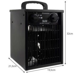 Elektrický ohřívač 3000W