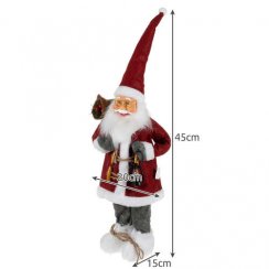 Vianočné dekorácie Santa Claus 45cm
