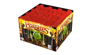 Kompaktný ohňostroj Pearates 48 ran / 25 mm