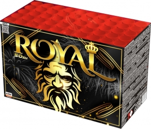 Kompaktný ohňostroj Royal 50 ran / 30 mm