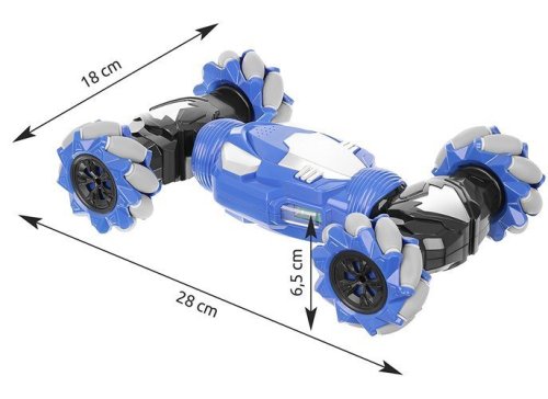 Auto na dálkové ovládání - ovládané gesty