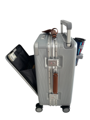 Luxusná prémiová príručná batožina, aluminiová