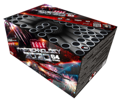Kompaktní ohňostroj Pyrotechnology 64 ran / multikalibr