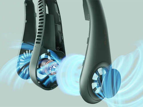 Prenosný mini ventilátor na krk